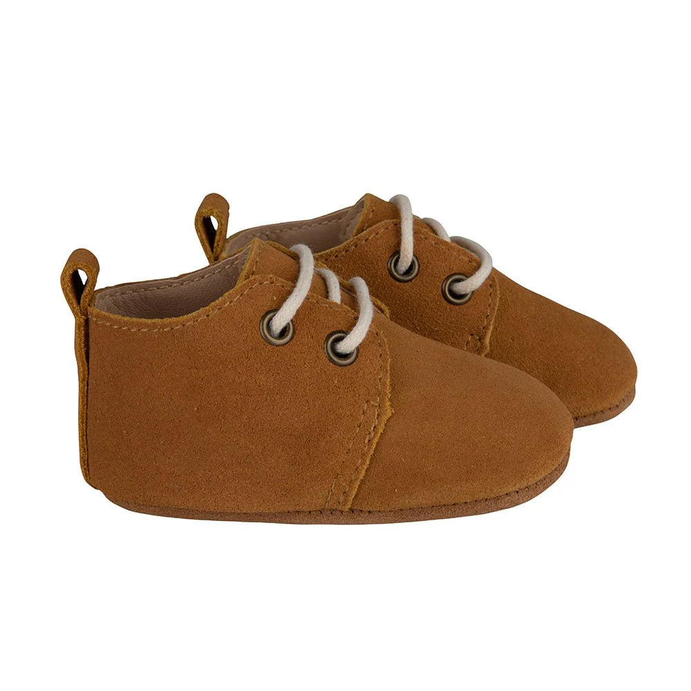 Baby Dutch Baby Schoentjes Cognac Suede - Image 2