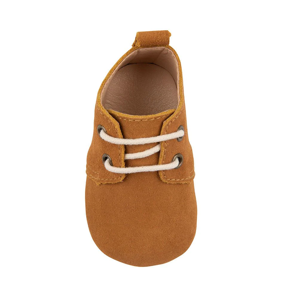 Baby Dutch Baby Schoentjes Cognac Suede - Image 3