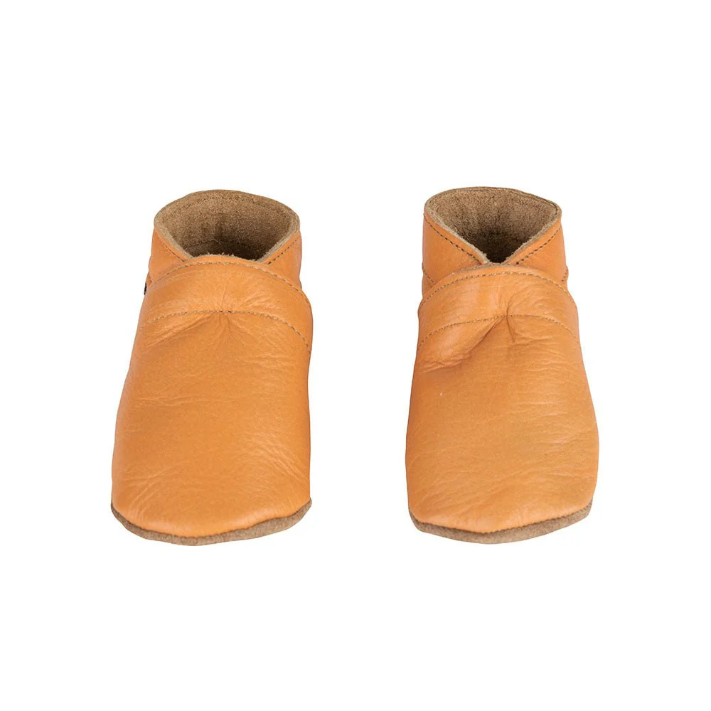 Baby Dutch Baby Schoentjes Effen Cognac