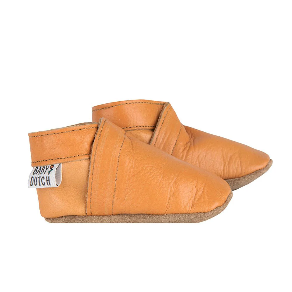 Baby Dutch Baby Schoentjes Effen Cognac - Image 2