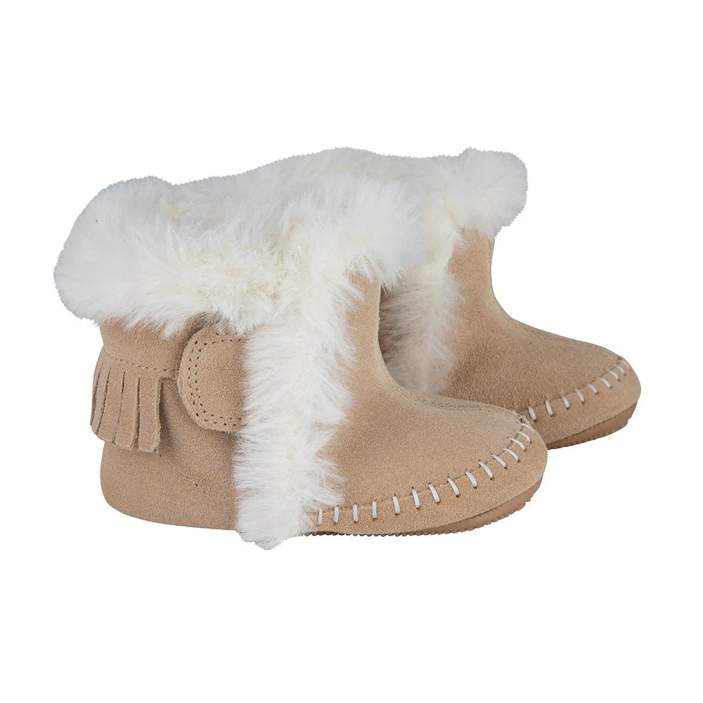 Baby Dutch Baby Schoentjes Hoog Beige