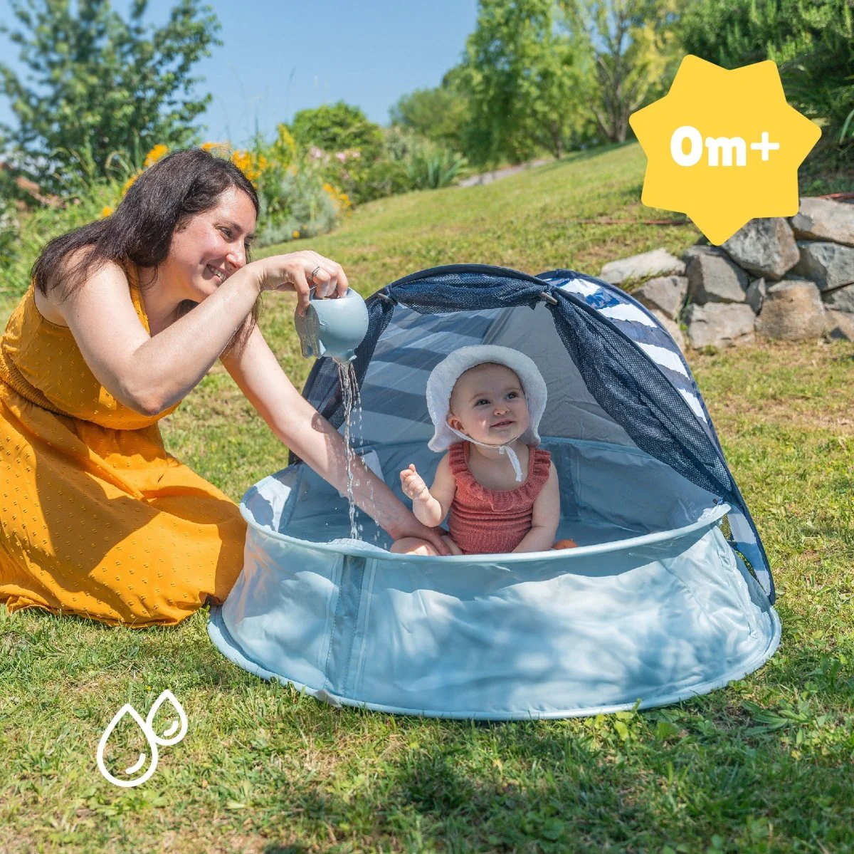 Babymoov Badspeelgoed Siliconen Gieter Blauw - Image 3