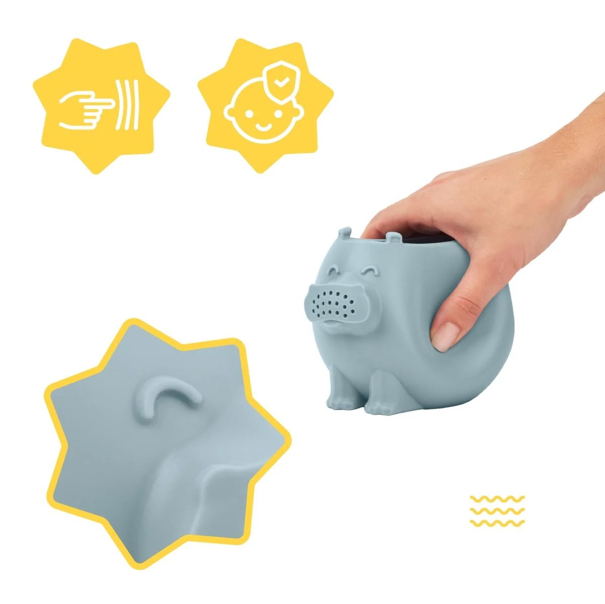 Babymoov Badspeelgoed Siliconen Gieter Blauw - Image 5