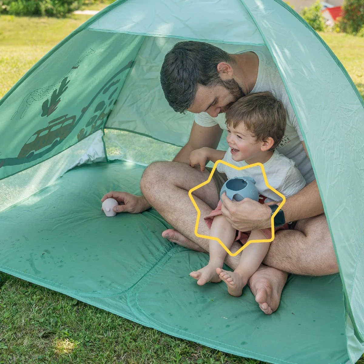 Babymoov Badspeelgoed Siliconen Gieter Blauw - Image 7