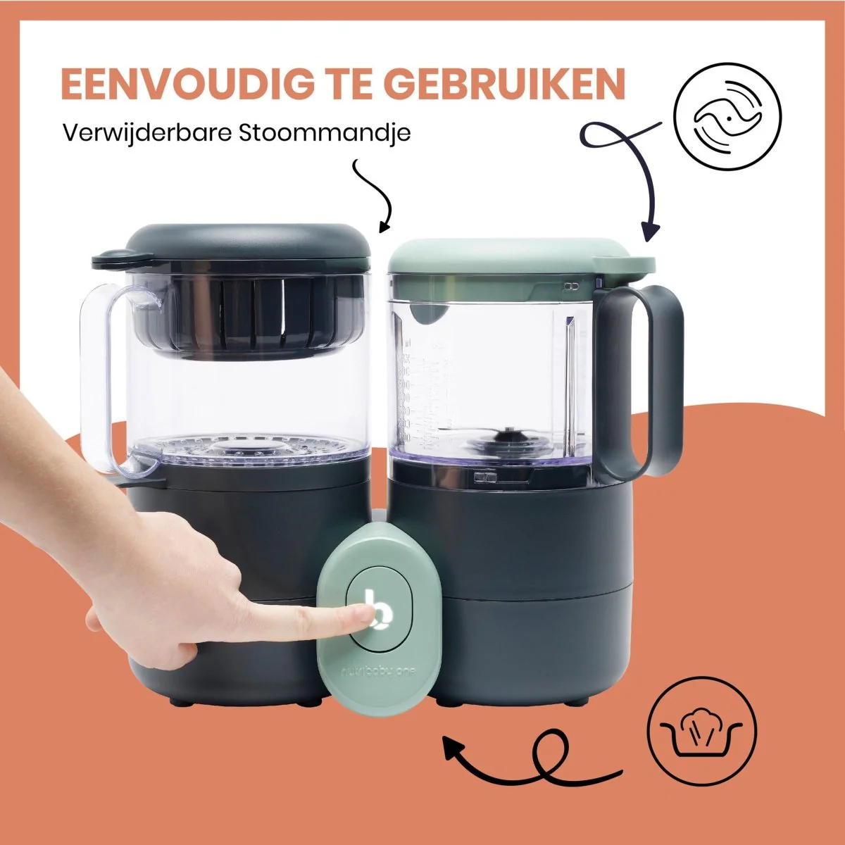Babymoov Keukenmachine Nutribaby - Image 3