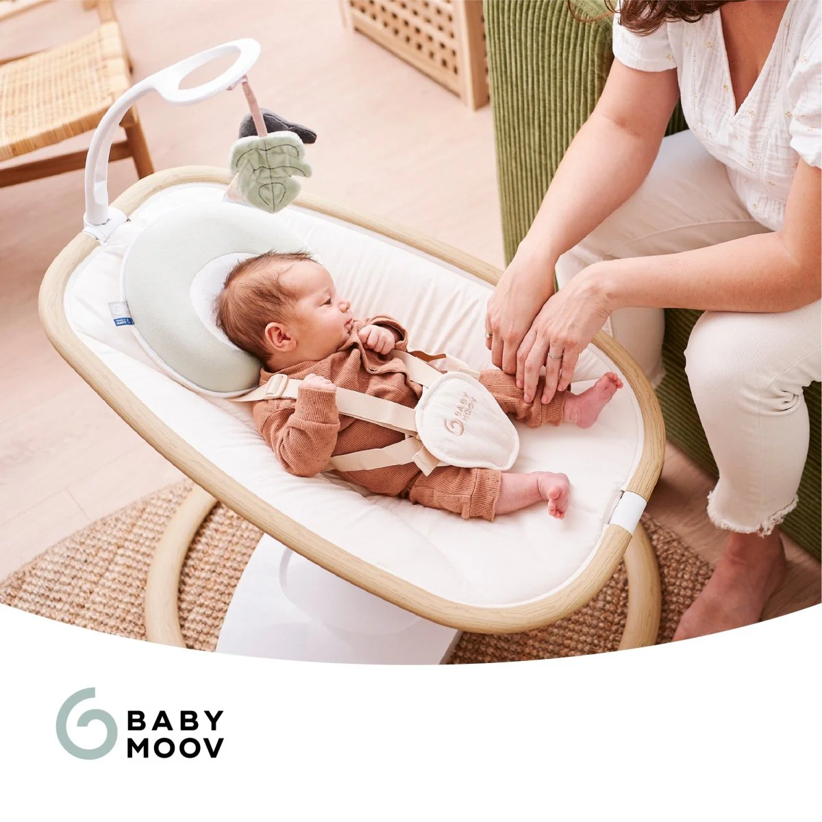 Babymoov Slaaptrainer Cosyhead Fresh Green Sage - Image 6