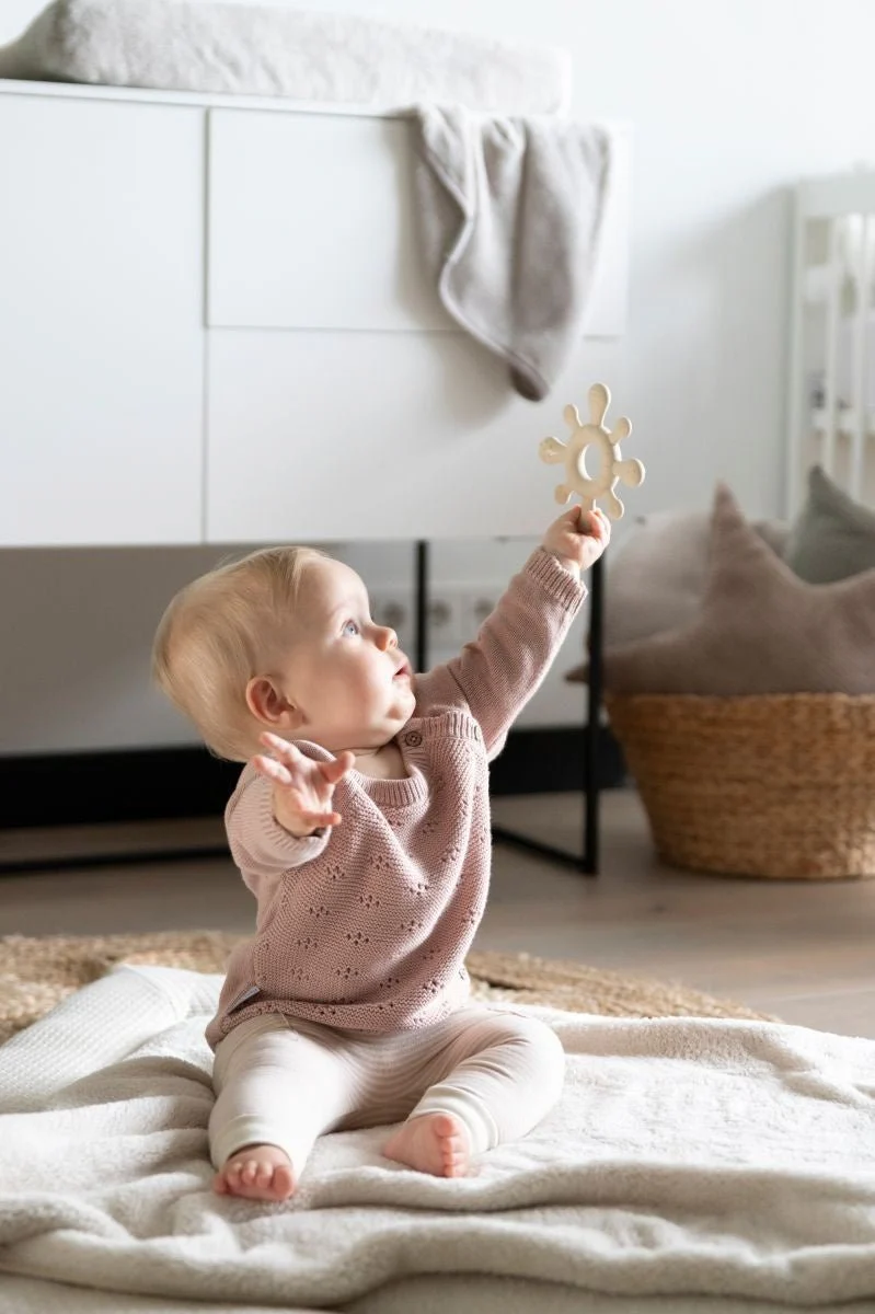 Baby's Only Bijtring Blossom Stonegreen - Image 4