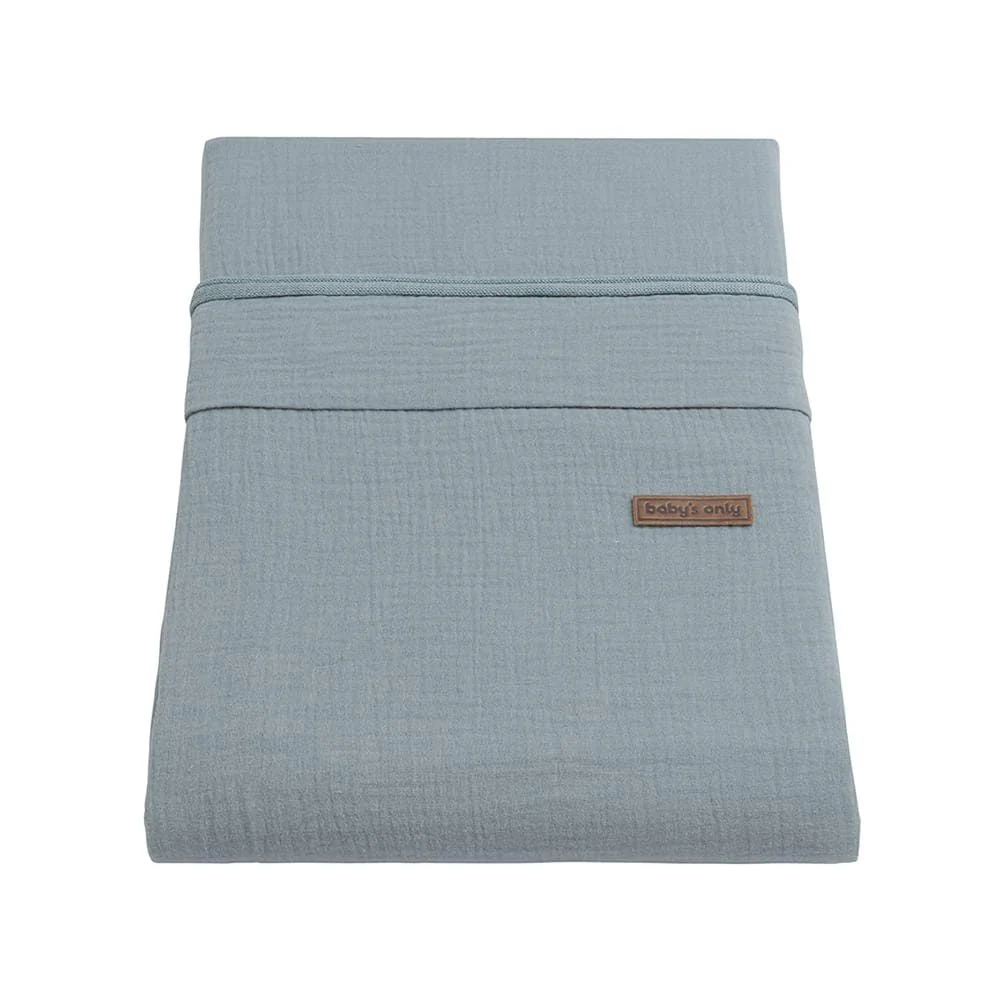 Baby's Only Dekbedovertrek Breeze Stonegreen 100x135cm - Image 2