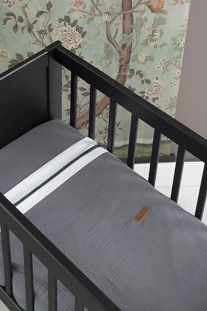 Baby's Only Dekbedovertrek Breeze Stonegreen 100x135cm - Image 3