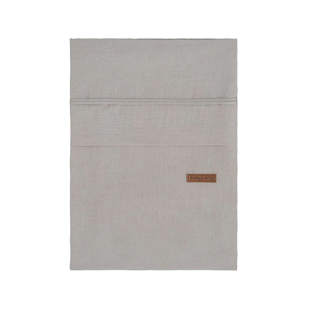 Baby's Only Dekbedovertrek Breeze Urban Taupe 100x135cm