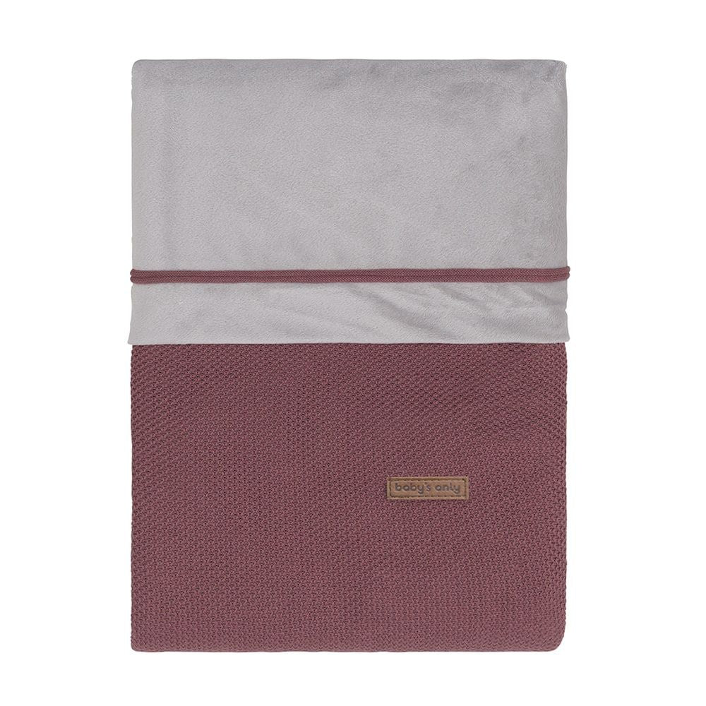 Baby's Only Dekbedovertrek Classic Stone Red 80x80cm