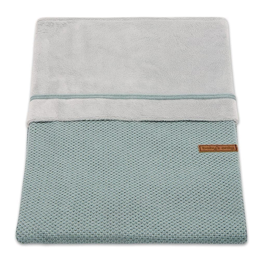 Baby's Only Dekbedovertrek Classic Stonegreen 80x80cm
