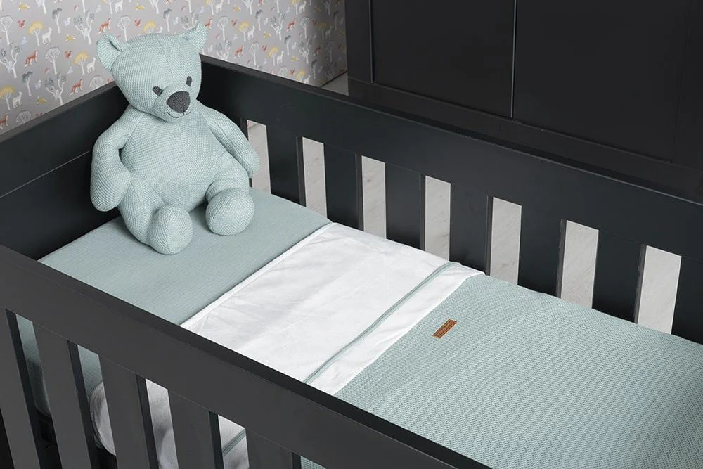 Baby's Only Dekbedovertrek Classic Stonegreen 80x80cm - Image 4