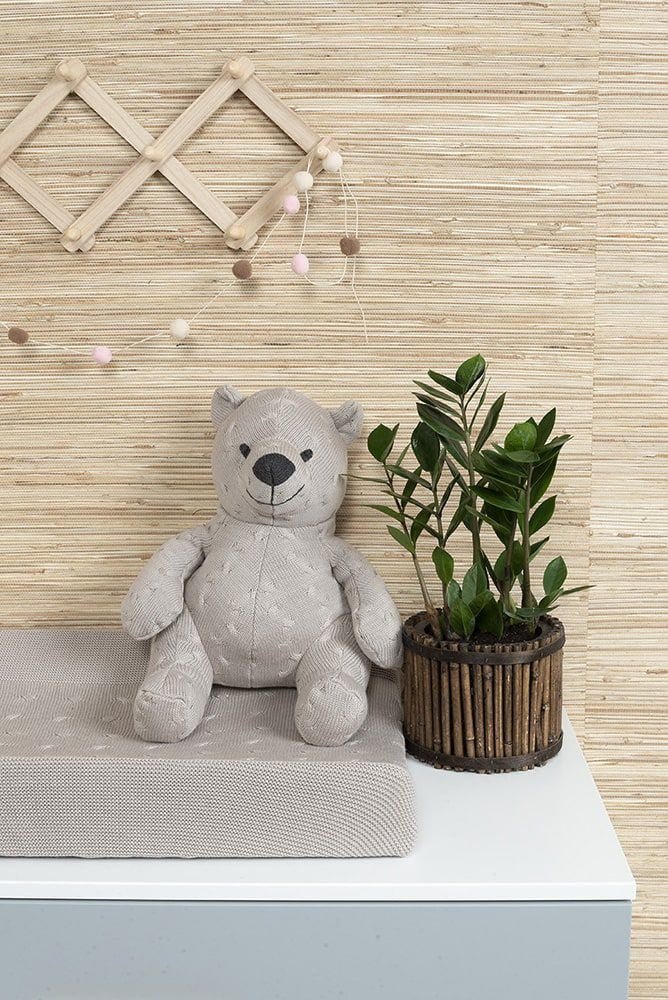 Baby's Only Knuffel Beer Cable Antraciet 35cm - Image 5