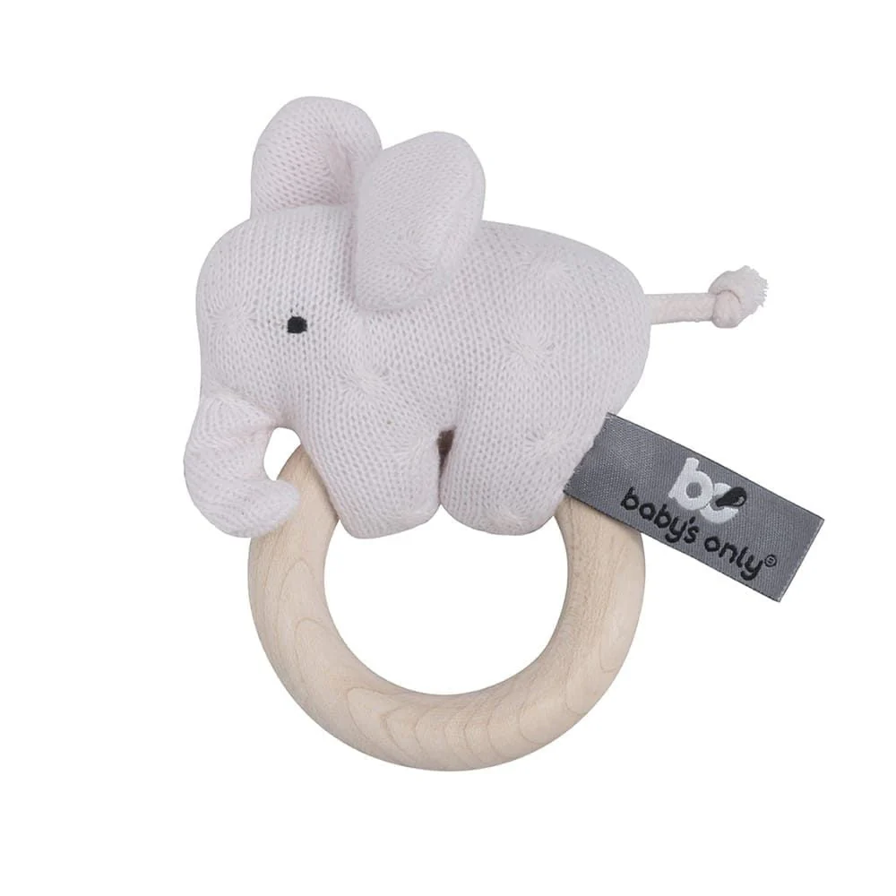 Baby's Only Rammelaar Hout Olifant Classic Roze