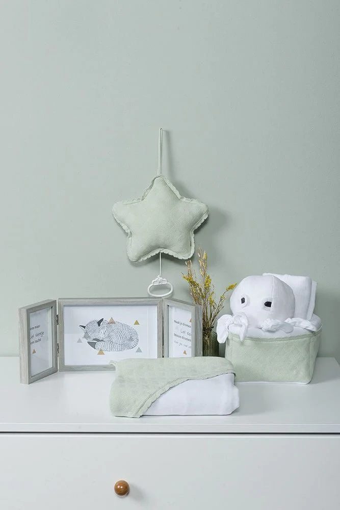Baby's Only Wikkeldeken Baby Chenille Reef Urban Taupe - Image 3