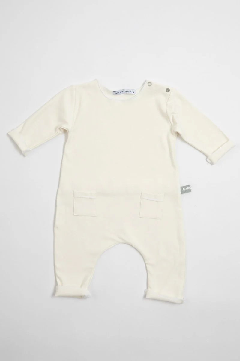 Bamboom Baby Jumpsuit Creme - Image 2