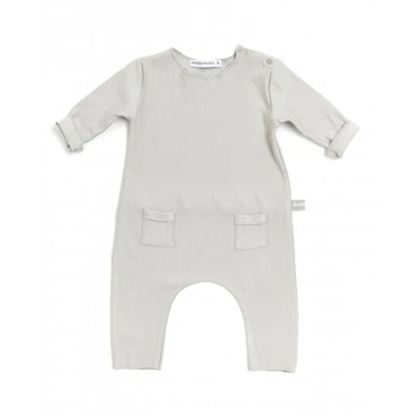 Bamboom Baby Jumpsuit Grijs/Ivoor