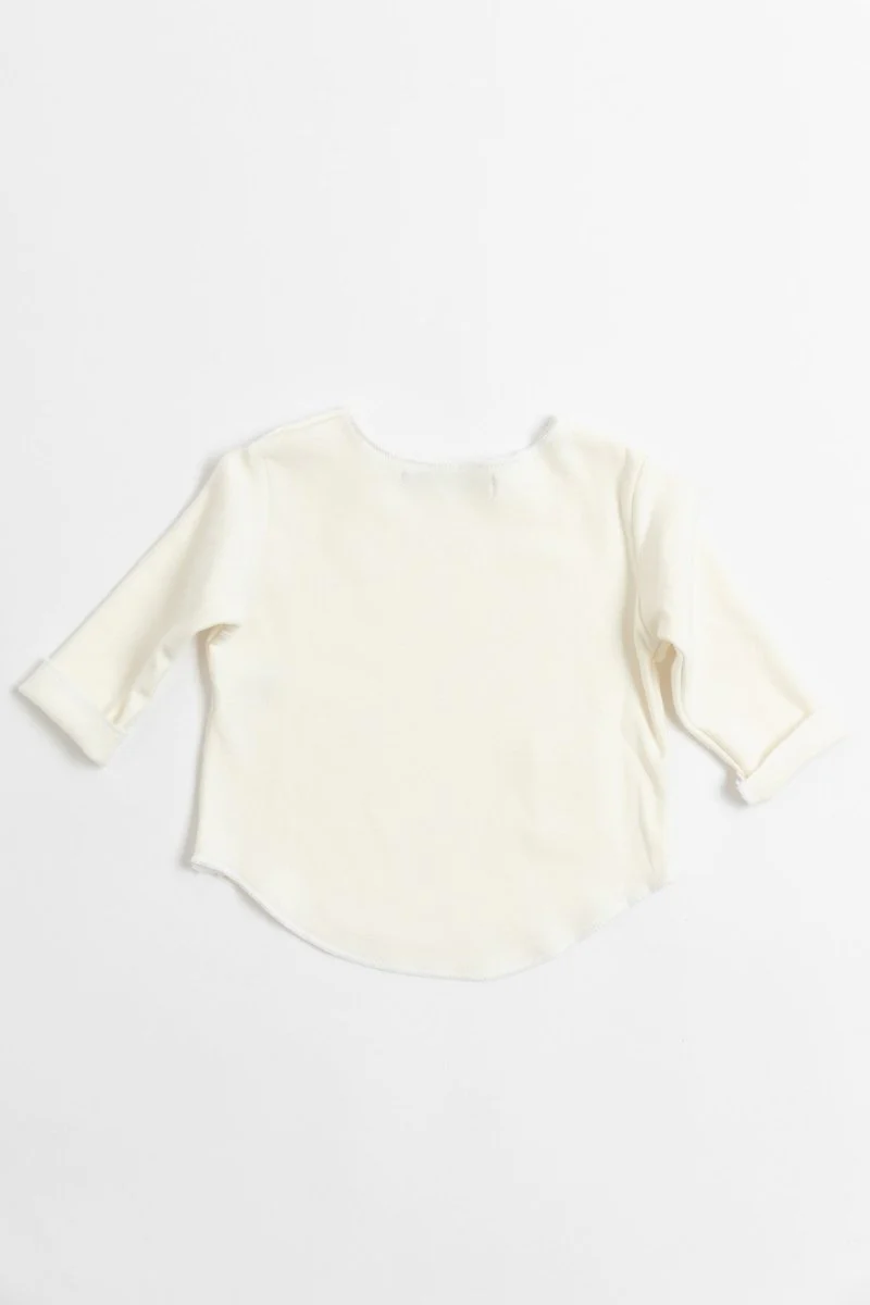 Bamboom Baby Shirt Lange Mouw Creme - Image 5