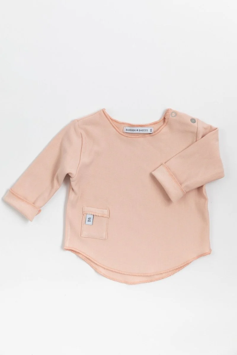 Bamboom Baby Shirt Lange Mouw Roze - Image 2