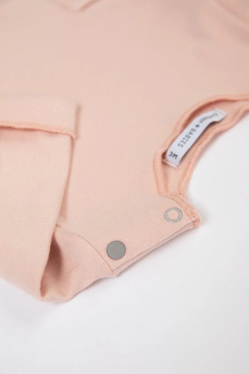 Bamboom Baby Shirt Lange Mouw Roze - Image 4