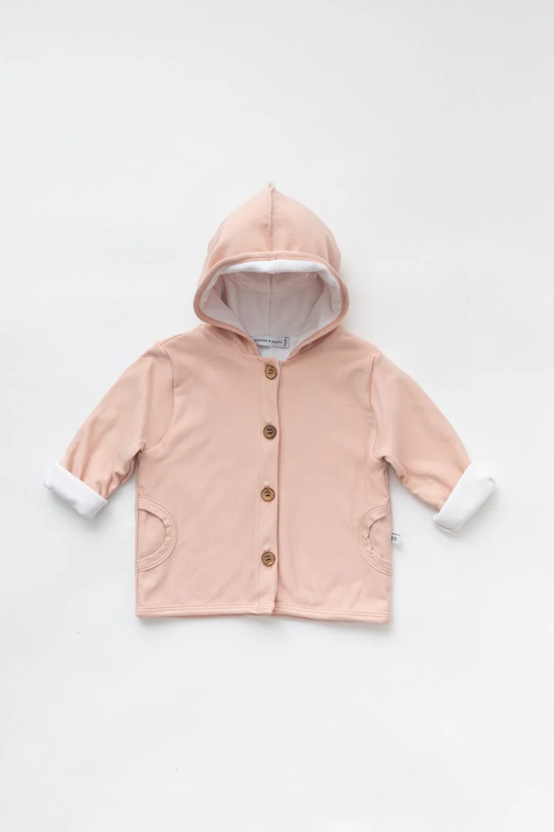 Bamboom Baby Vestje Met Capuchon Roze - Image 2