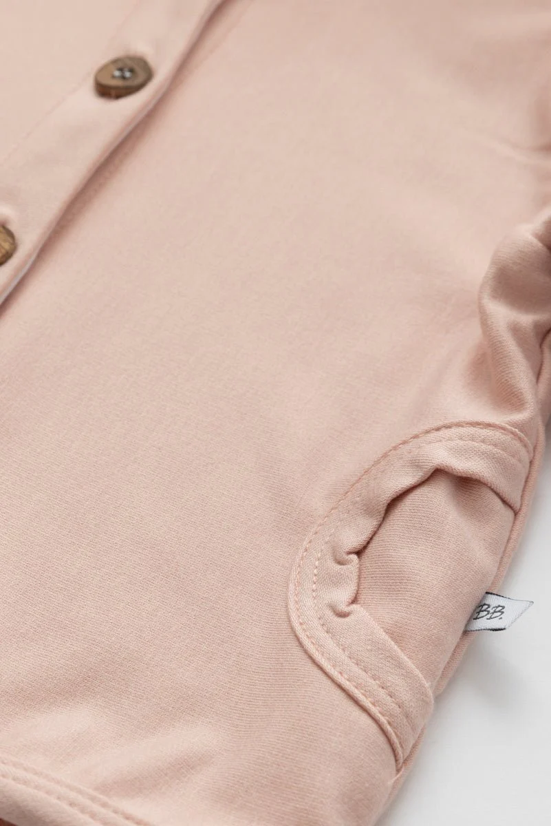 Bamboom Baby Vestje Met Capuchon Roze - Image 4