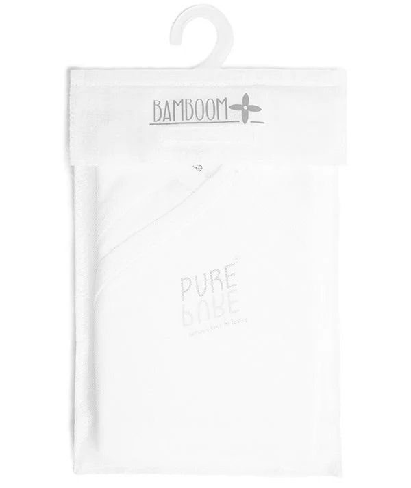 Bamboom Romper Overslag Prematuur Wit - Image 3