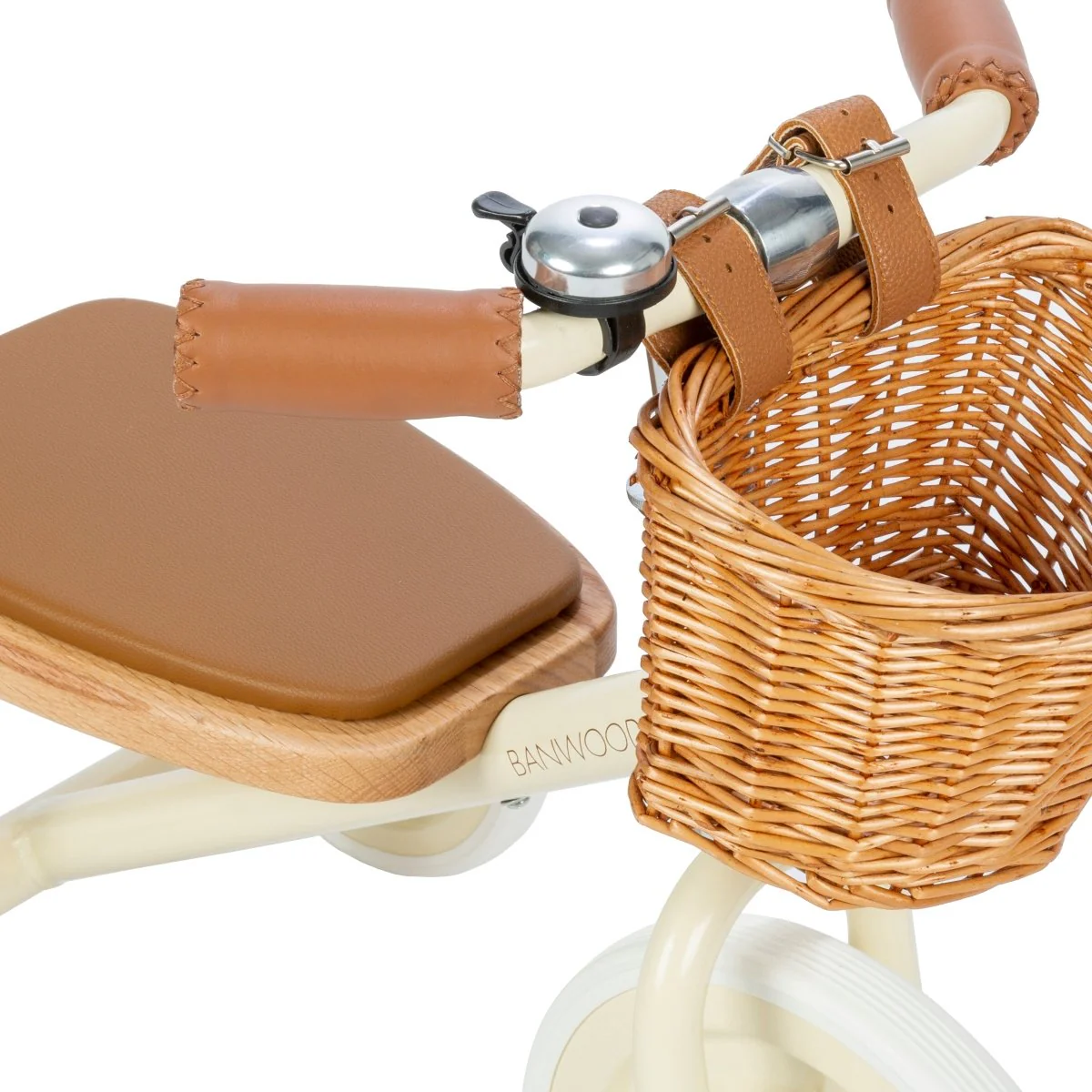 Banwood Loopfiets Cream - Image 5