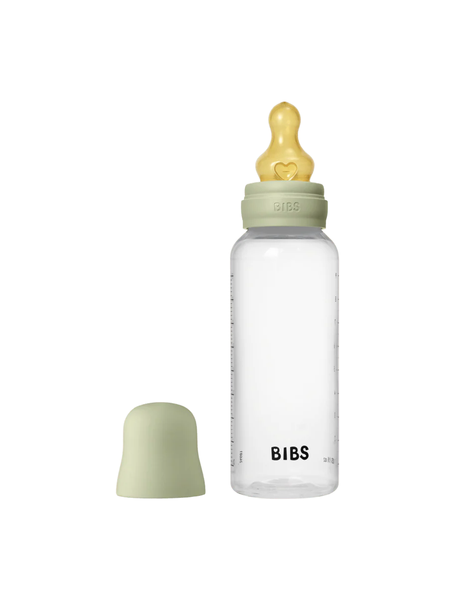 BIBS Flesspeen Rond Latex 1 Pack 270 Ml Medium Flow Sage