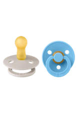BIBS Speen Maat 2 Latex Mushroom/Breeze 2St