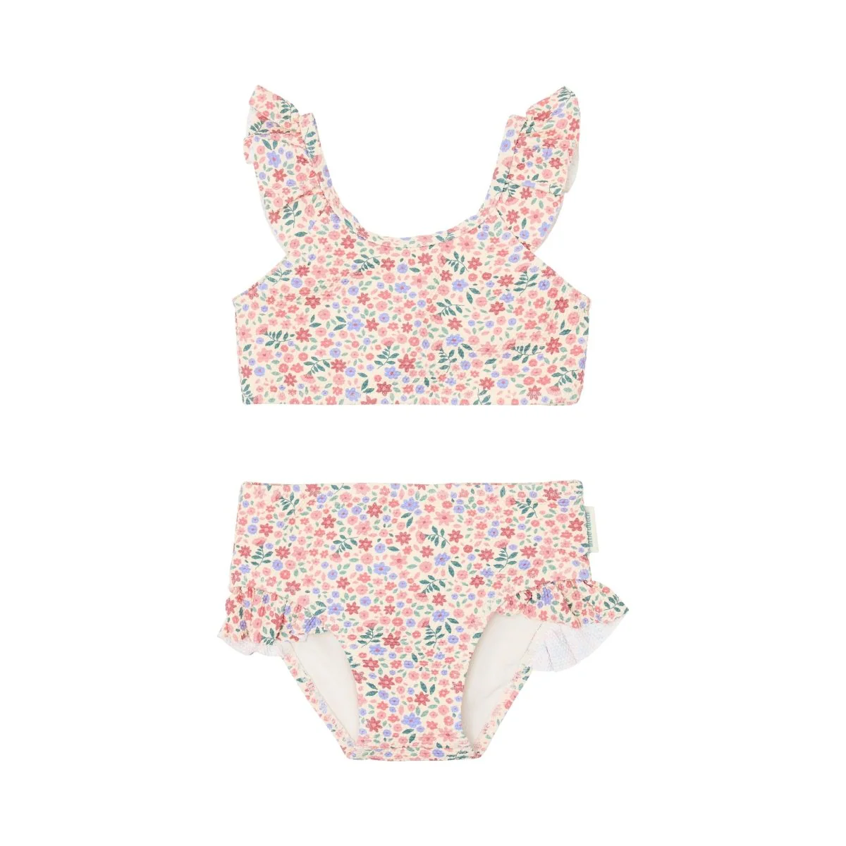 Bikini met ruches Dreamy Flowerfield