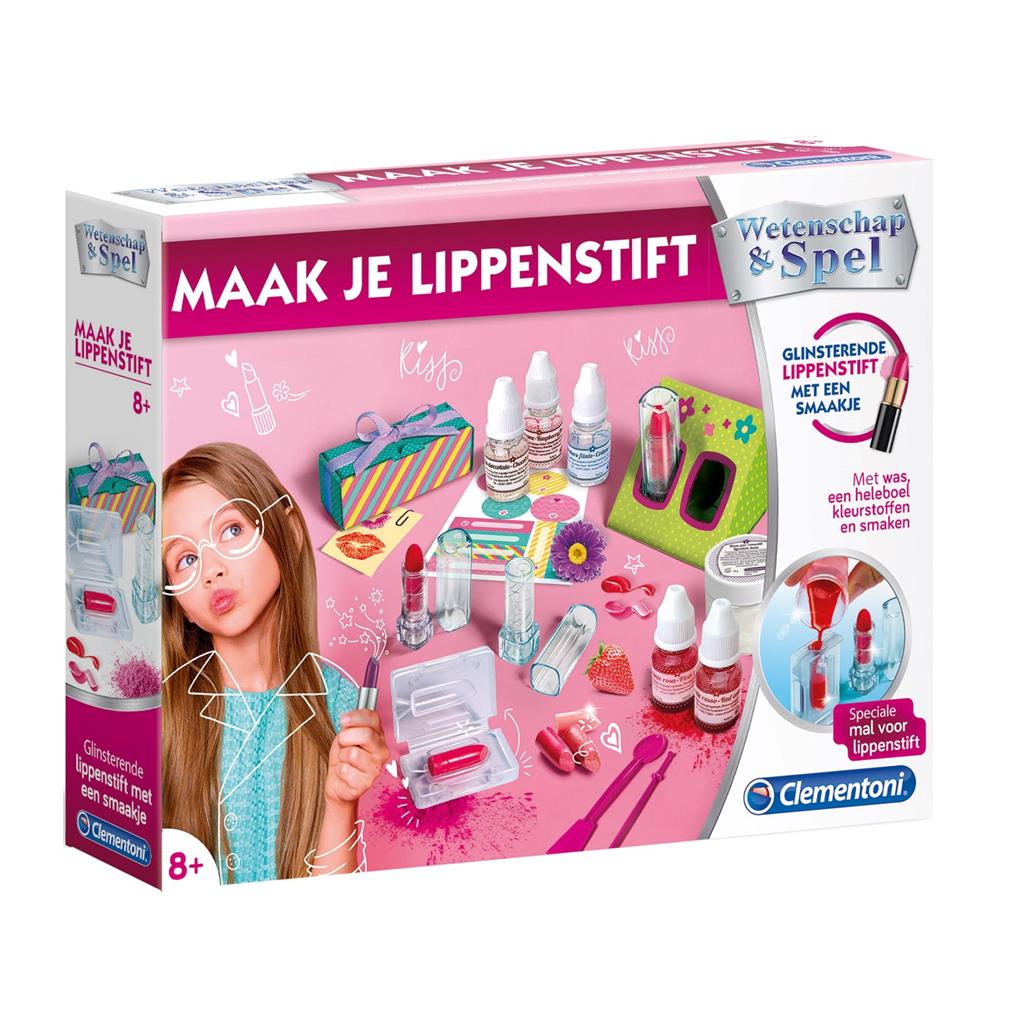 Clementoni Experimenteerdoos Maak Je Eigen Lippenstift