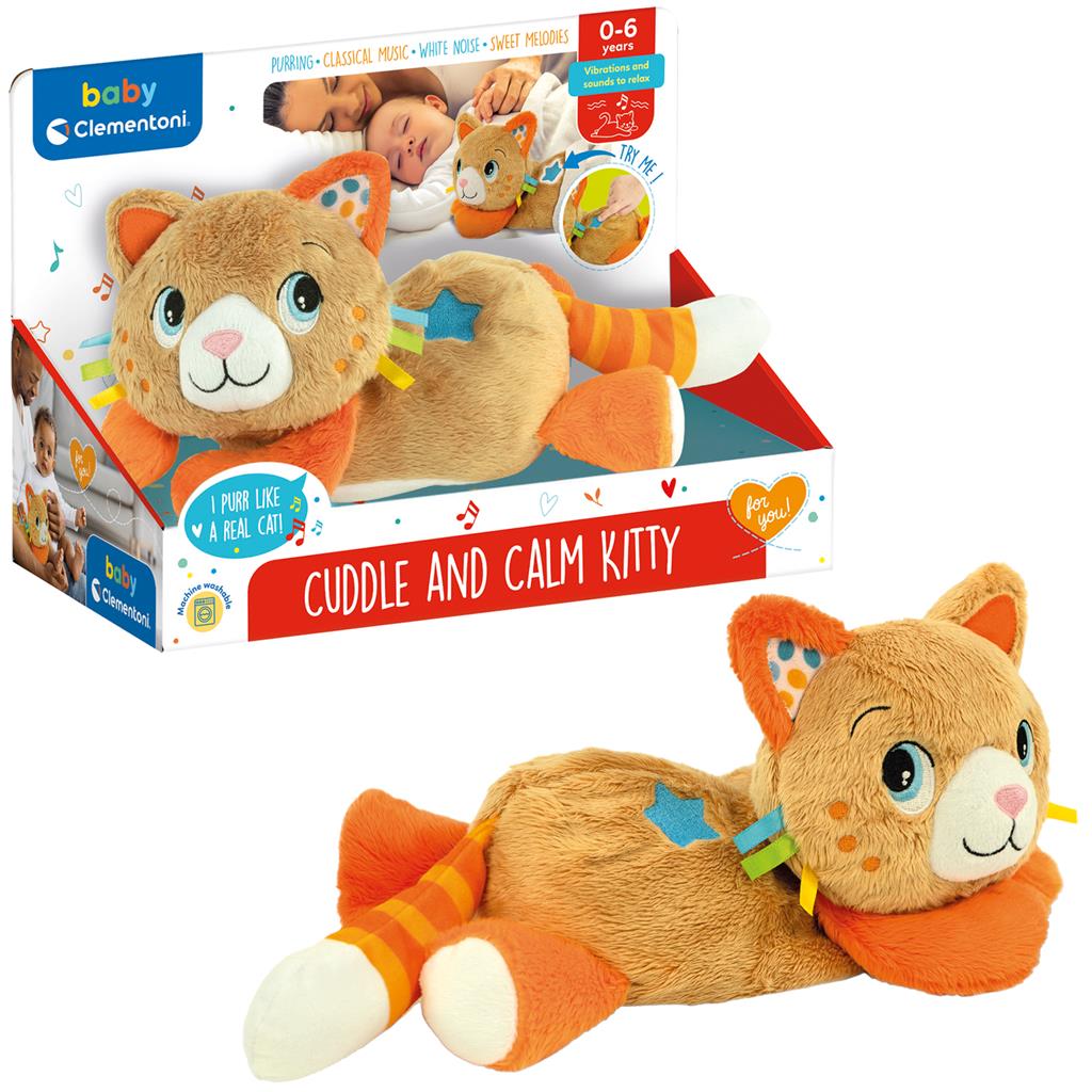 Clementoni Knuffel Met Hartslag Baby Katje - Image 5