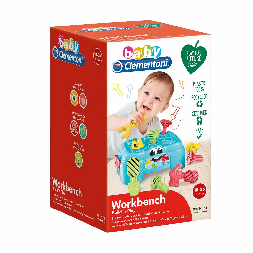 Clementoni Speelgoed Werkbank 6 Delig - Image 3