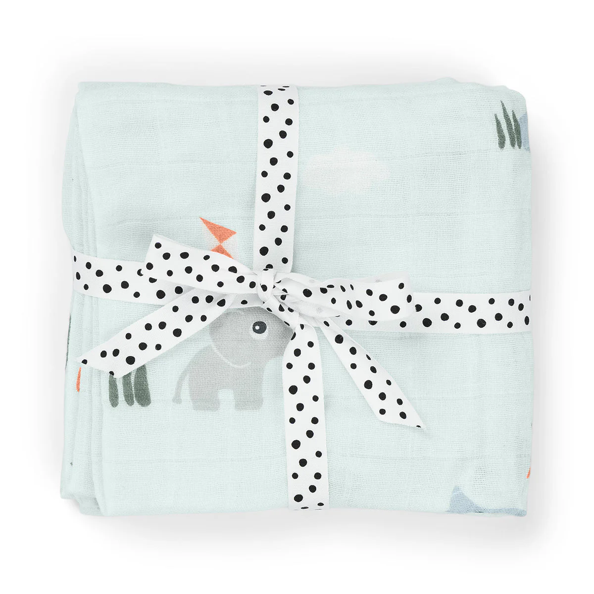 Done by Deer Monddoekje Playground Blauw 2St