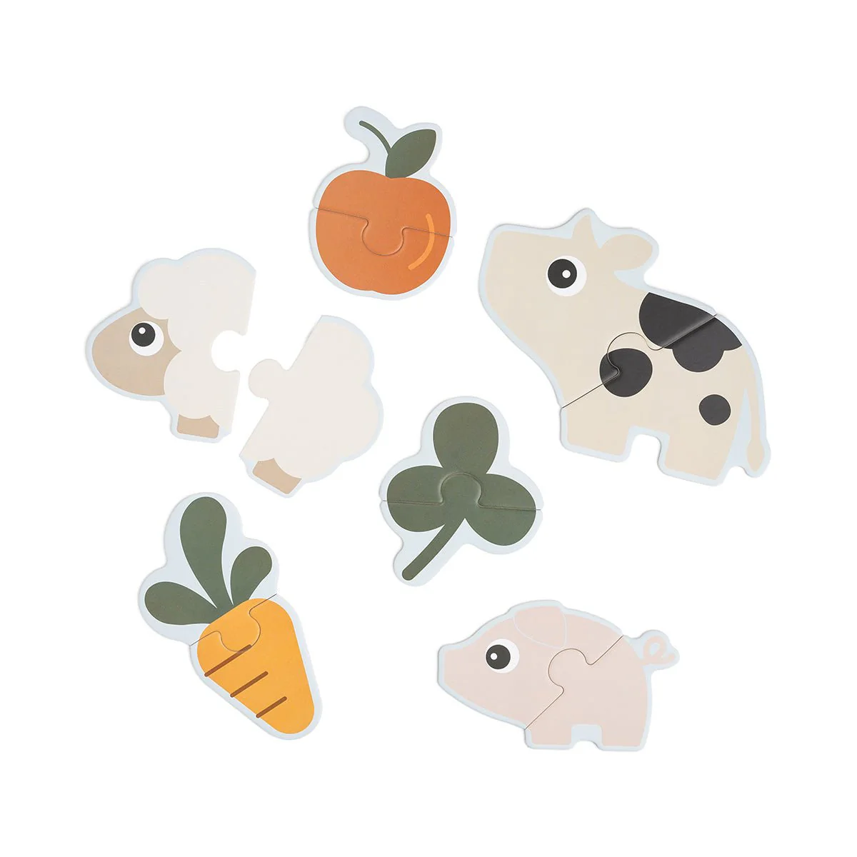Done by Deer Puzzel Jigaw Set Tiny Farm