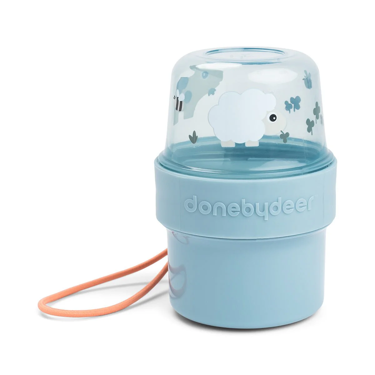 Done by Deer Snackbakje Tiny Farm Blauw