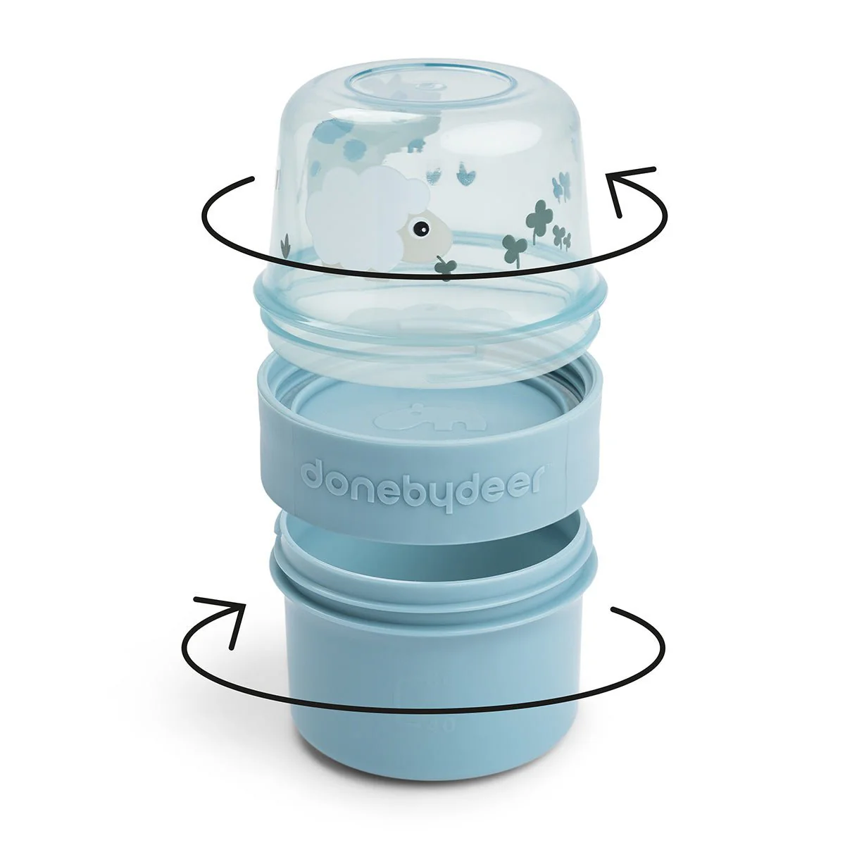 Done by Deer Snackbakje Tiny Farm Blauw - Image 2