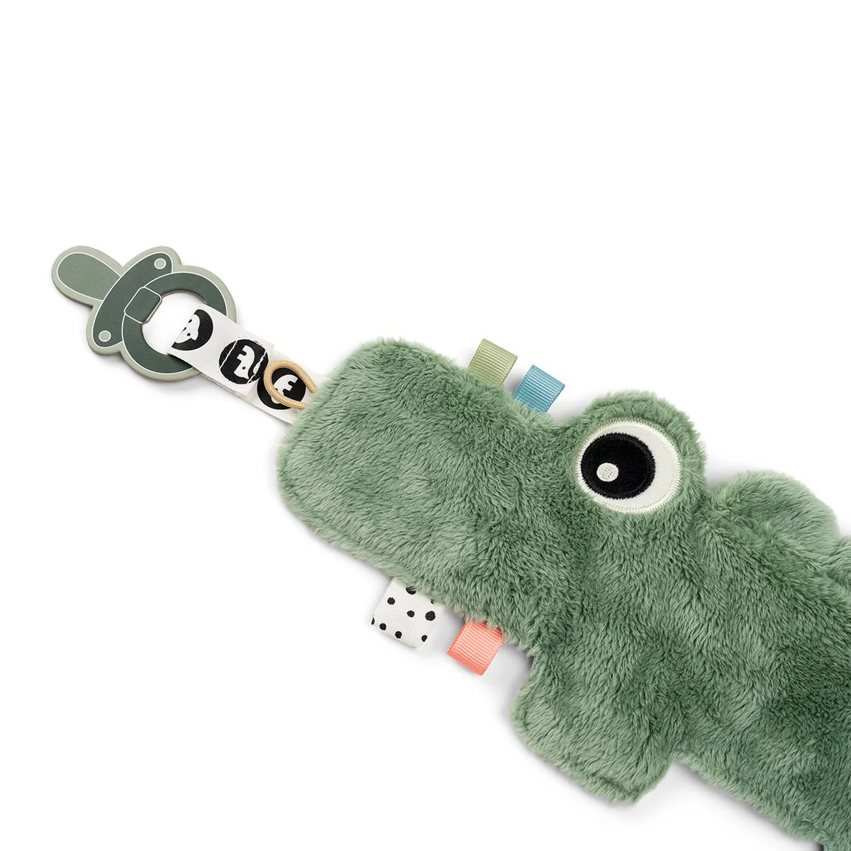 Done by Deer Speendoekje Croco Green - Image 3