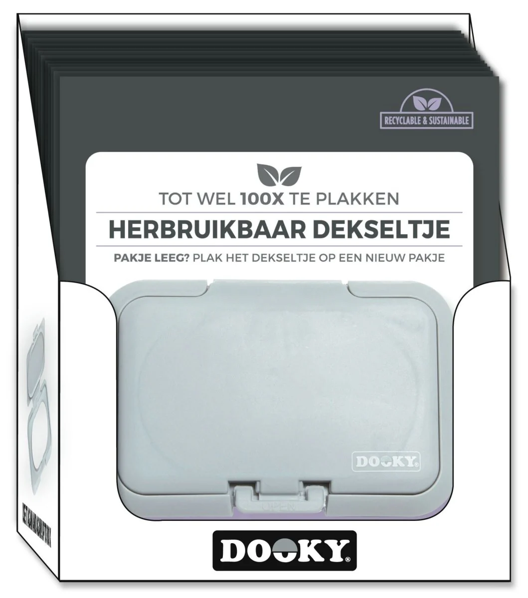 Dooky Billendoekjes Deksel Herbruikbaar - Image 5