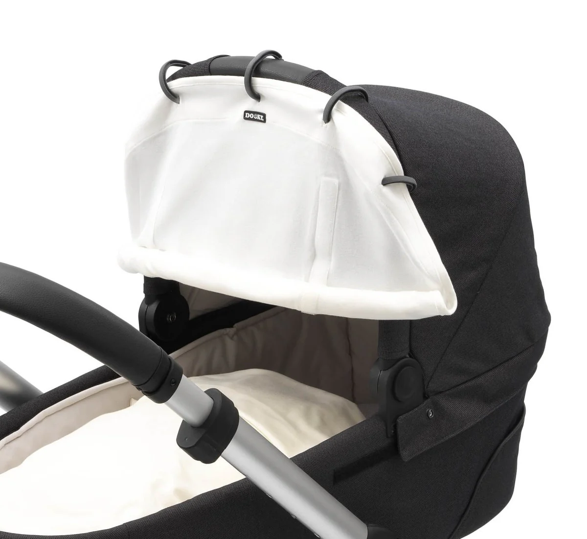 Dooky Zonnekap Kinderwagen Universal Cover Creme