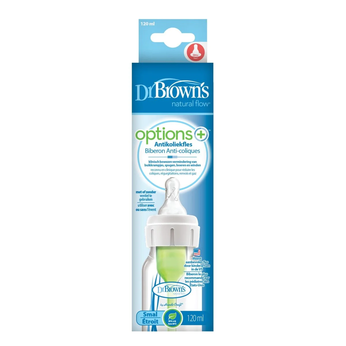 Dr. Brown's Options+standaard Fles 120ml - Image 2