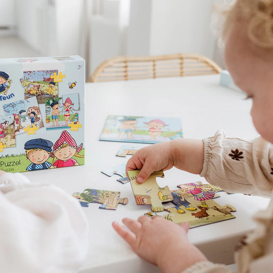Fien & Teun 4- In 1 Puzzel - Image 2