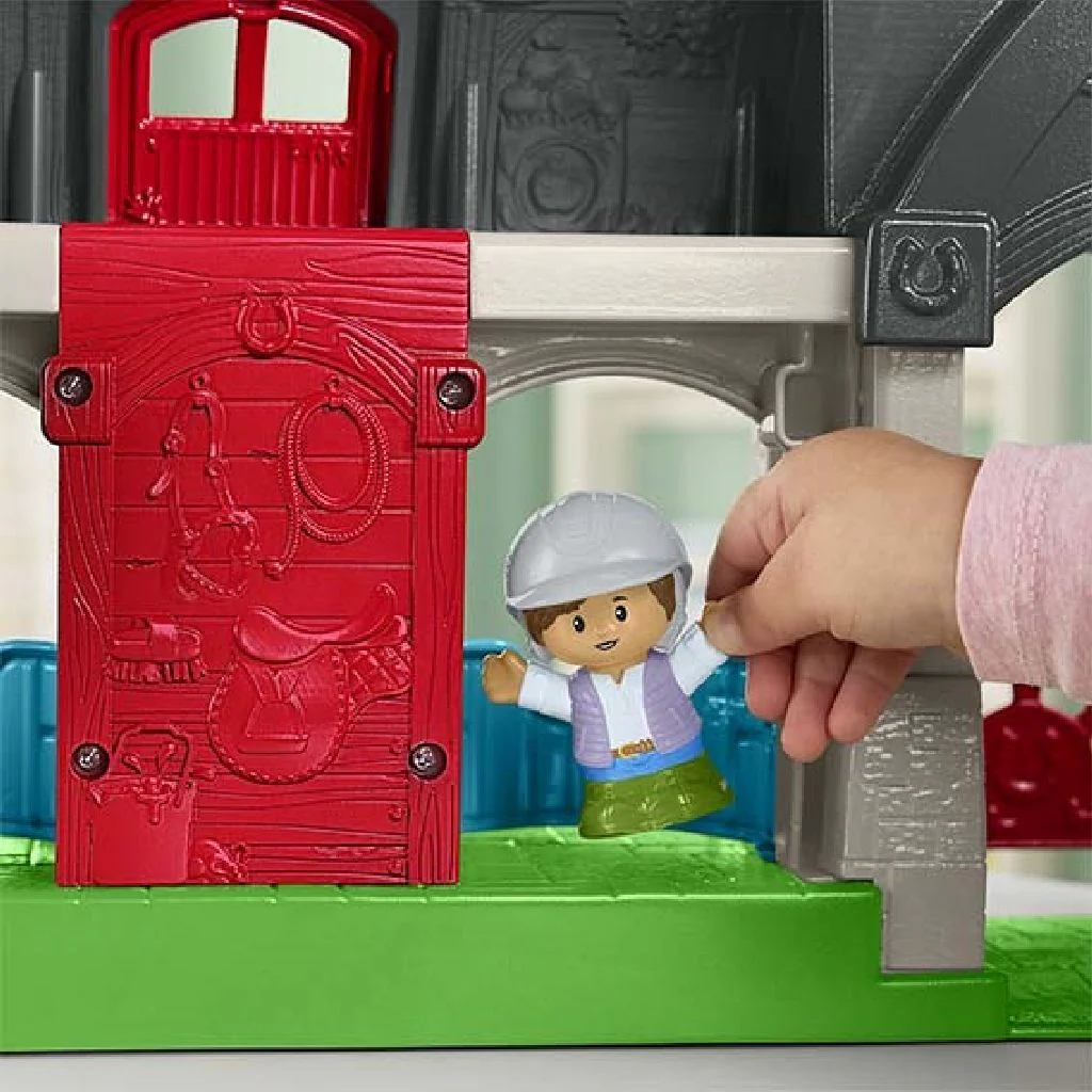 Fisher-Price Speelgoed Paardenstal Little People 7 Delig - Image 3