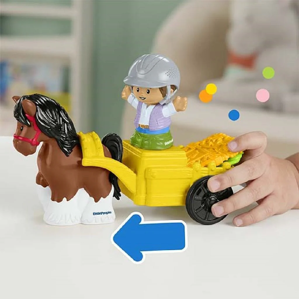 Fisher-Price Speelgoed Paardenstal Little People 7 Delig - Image 4
