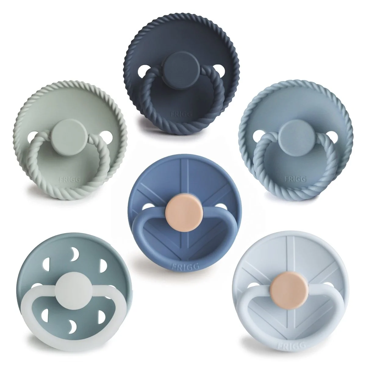 Frigg Speen Maat 1 Endless Sea Silicone 6St - Image 3