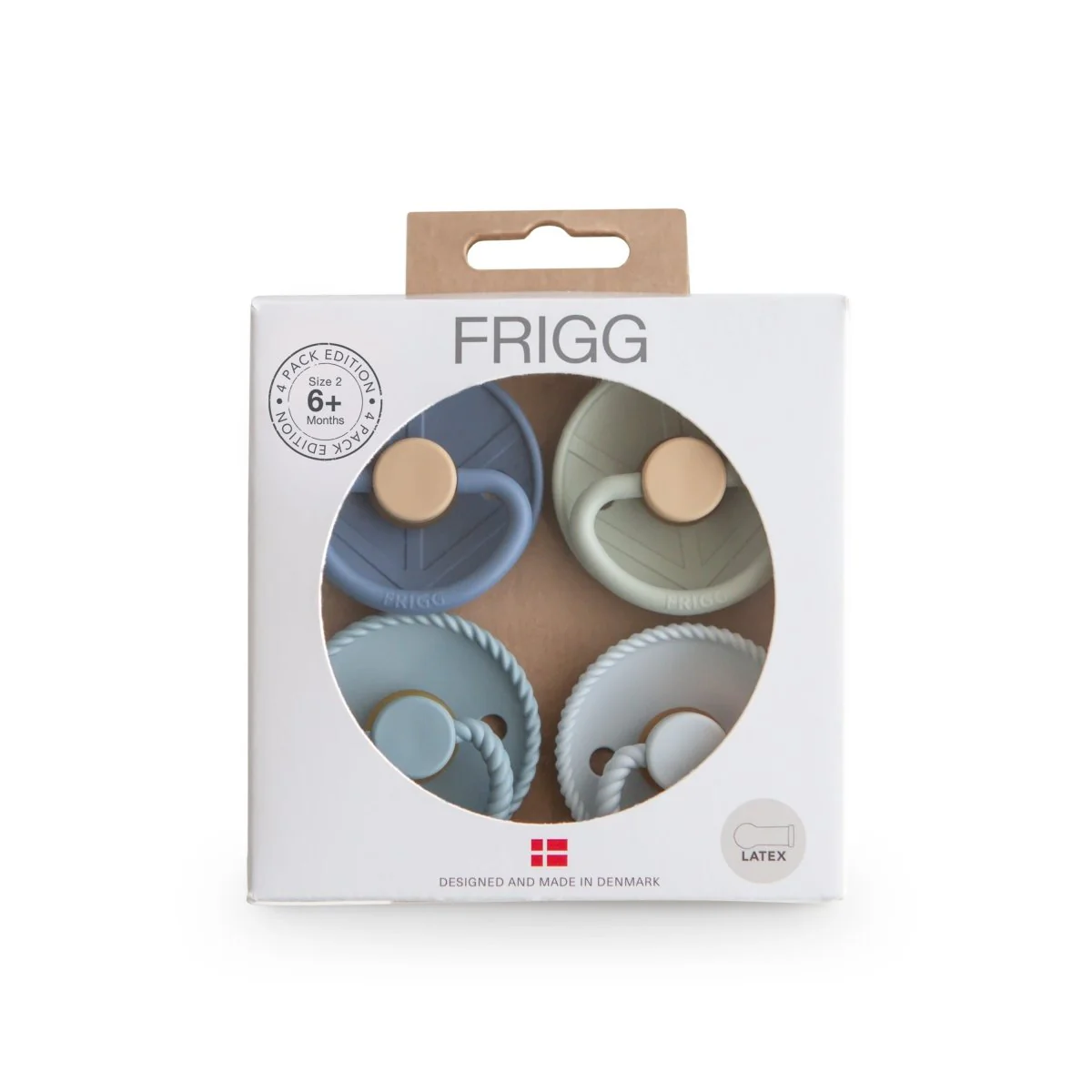 Frigg Speen Maat 2 Skyline Serenity Latex 4St - Image 2