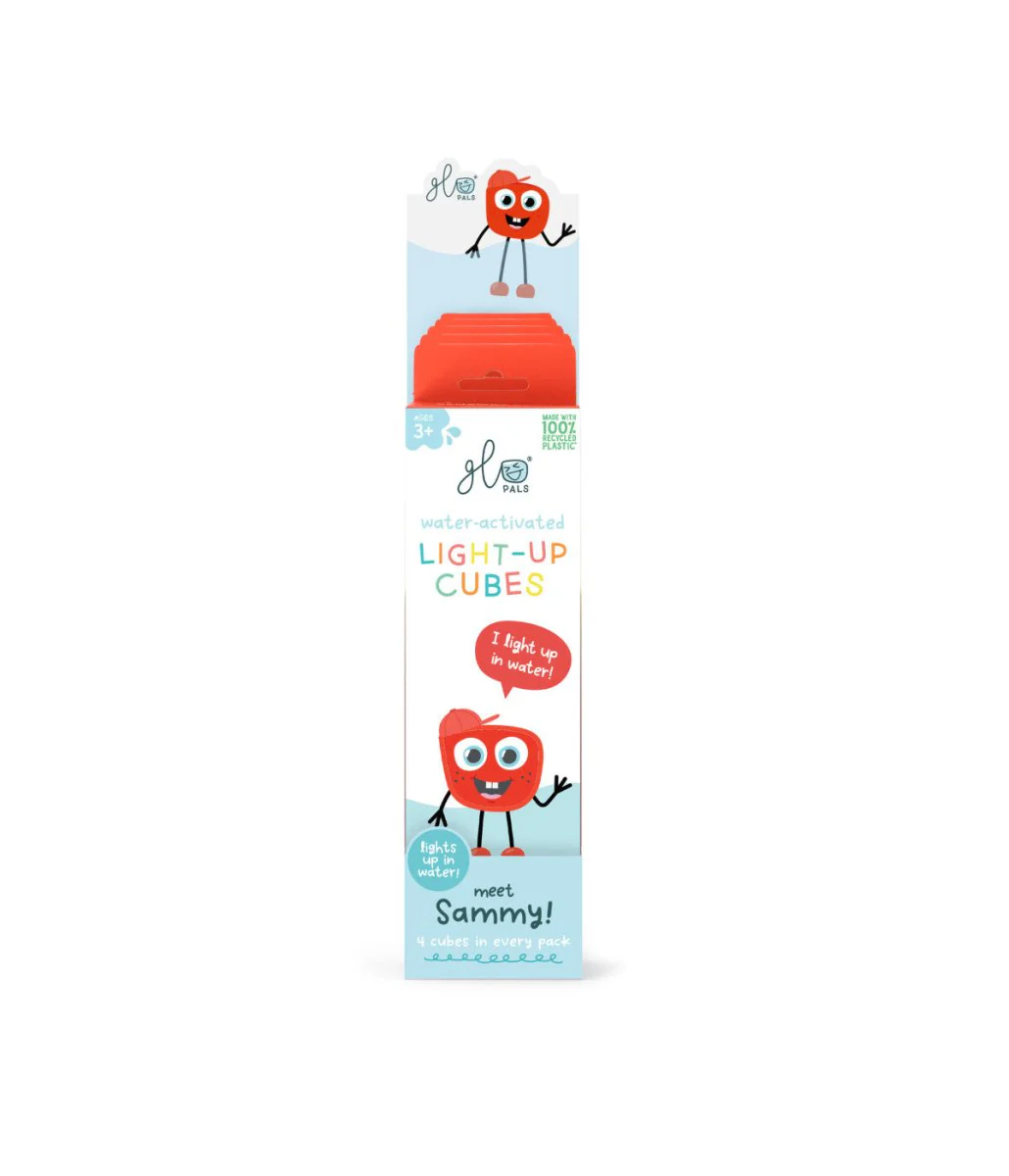 Glo Pals Badspeelgoed Light Cubes Sammy 4St