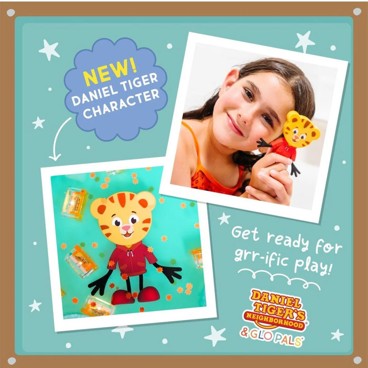 Glo Pals Badspeelgoed Sensorisch Light-Up Poppetje en Cubes Daniel Tiger - Image 13